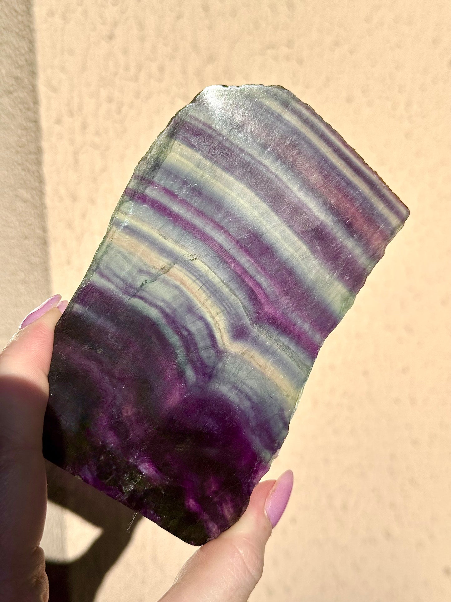 Plaque Fluorite