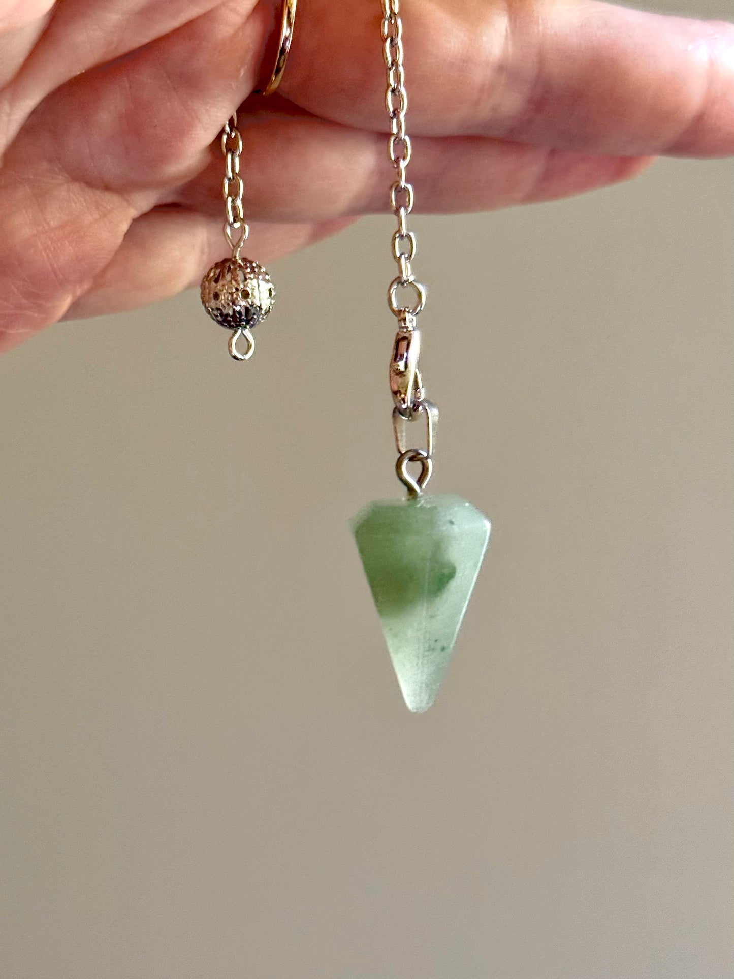 Pendule Aventurine verte