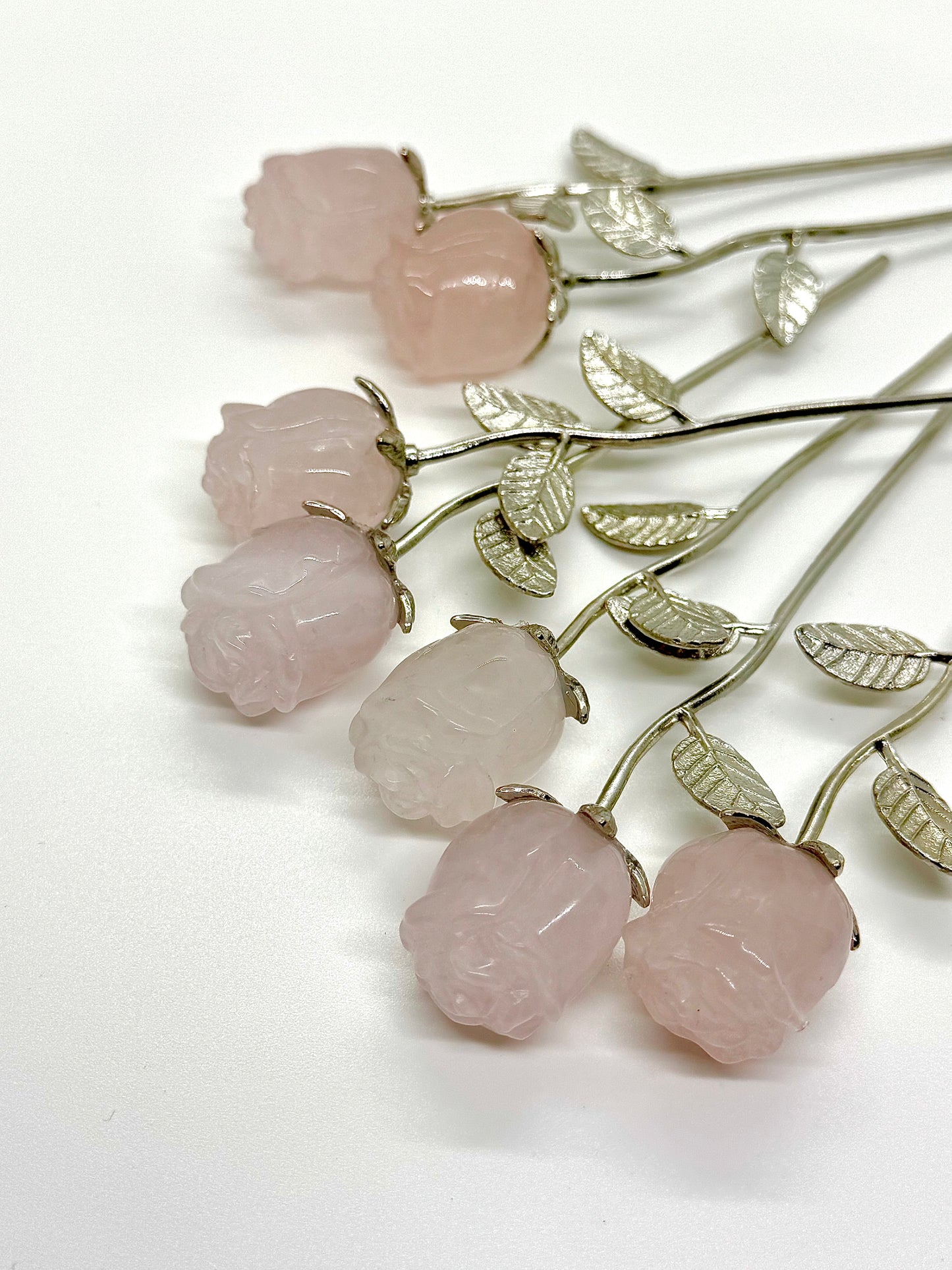 Rose en Quartz rose 🌹