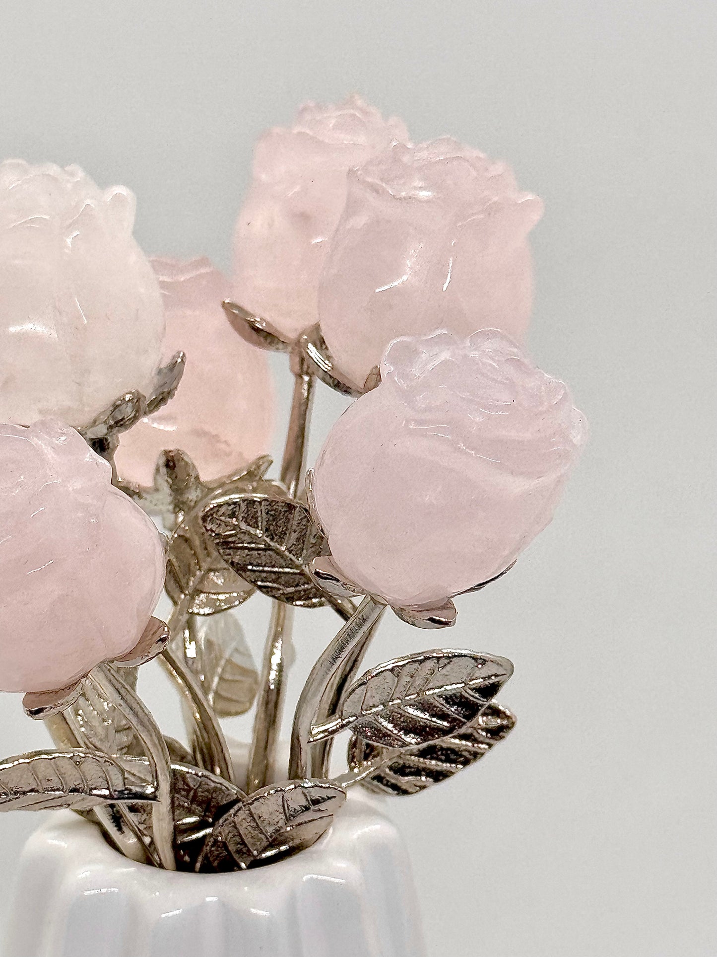Rose en Quartz rose 🌹