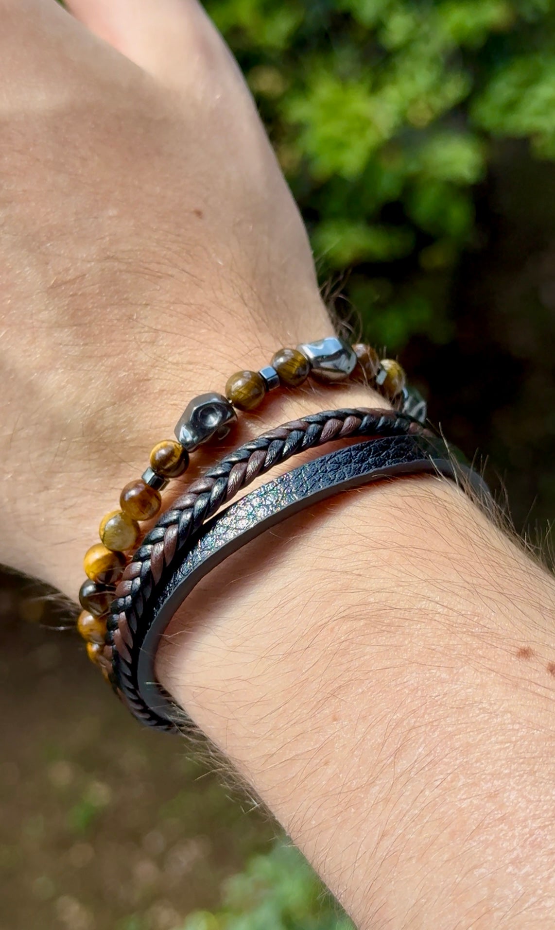 Bracelet homme Noxis - Oeil de Tigre