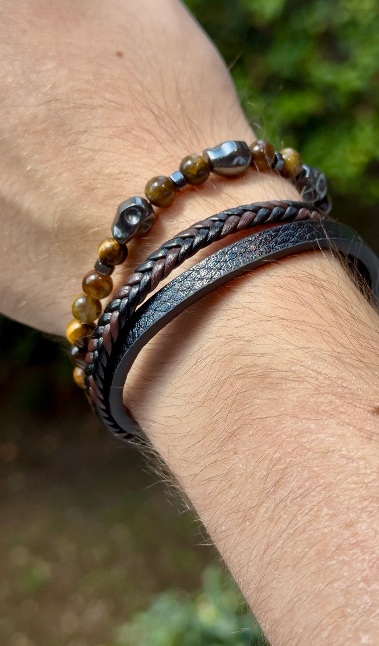 Bracelet homme Noxis - Oeil de Tigre