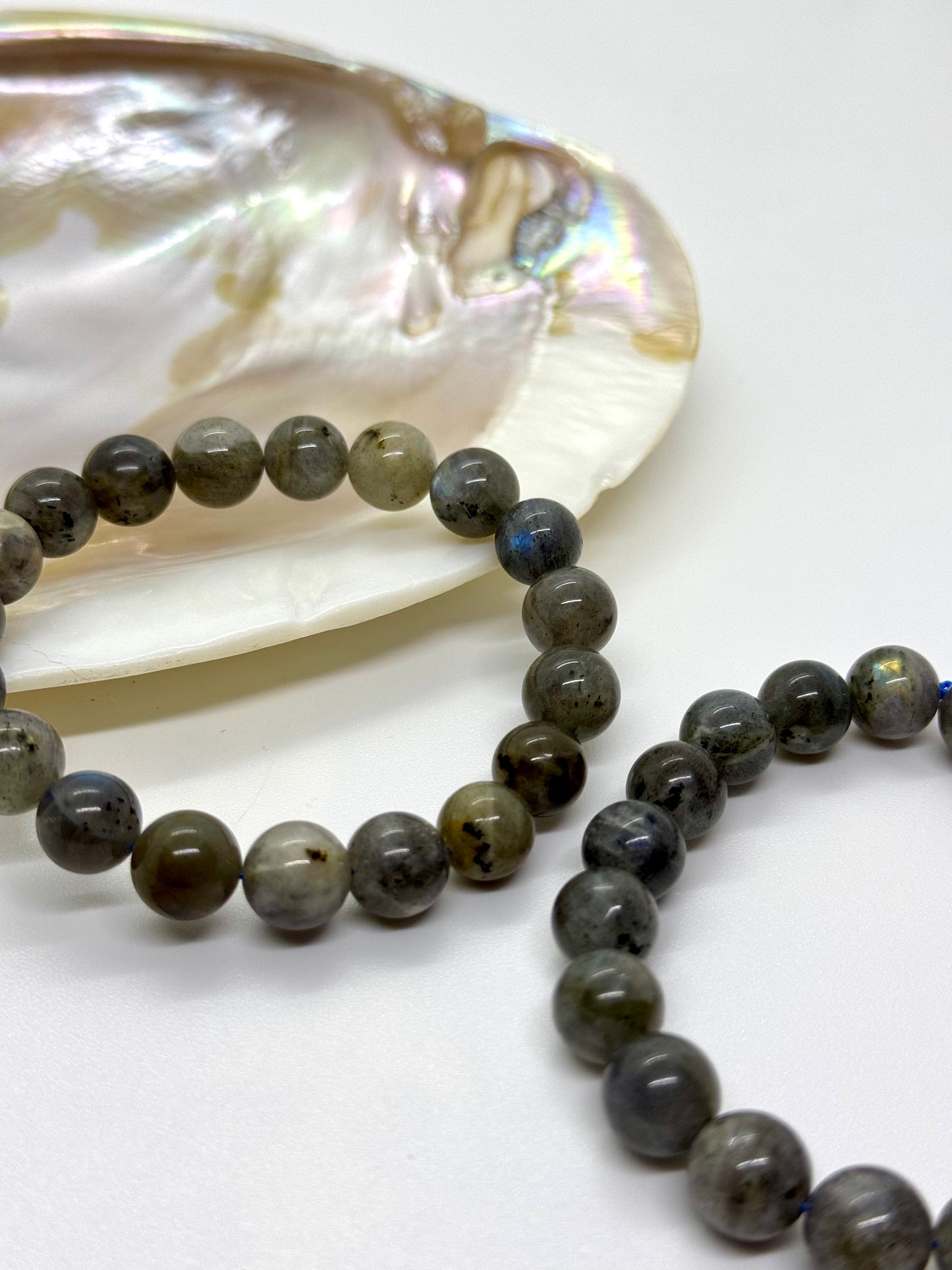 Bracelet en perles Labradorite - 10mm