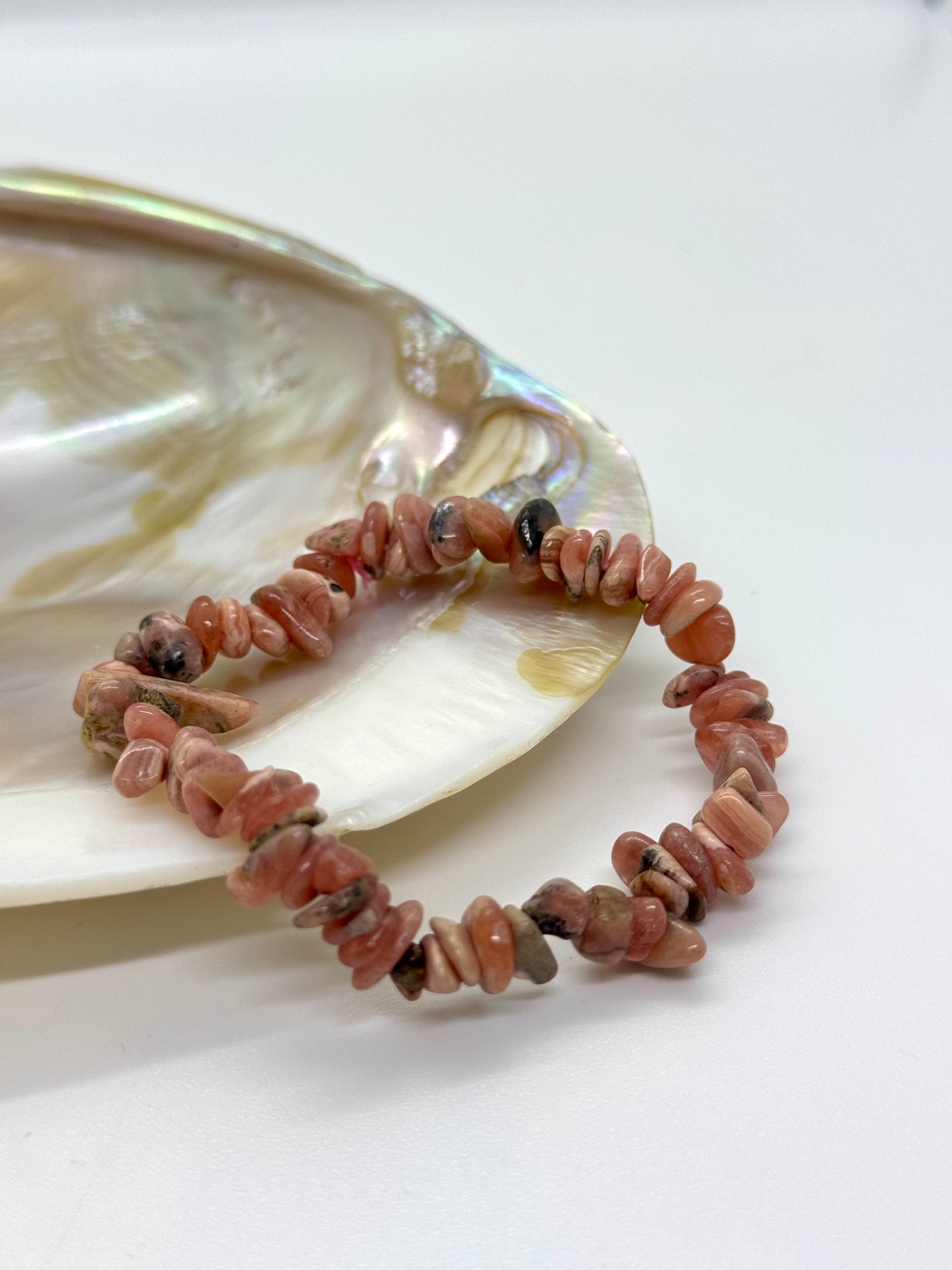 Bracelet baroque Rhodochrosite