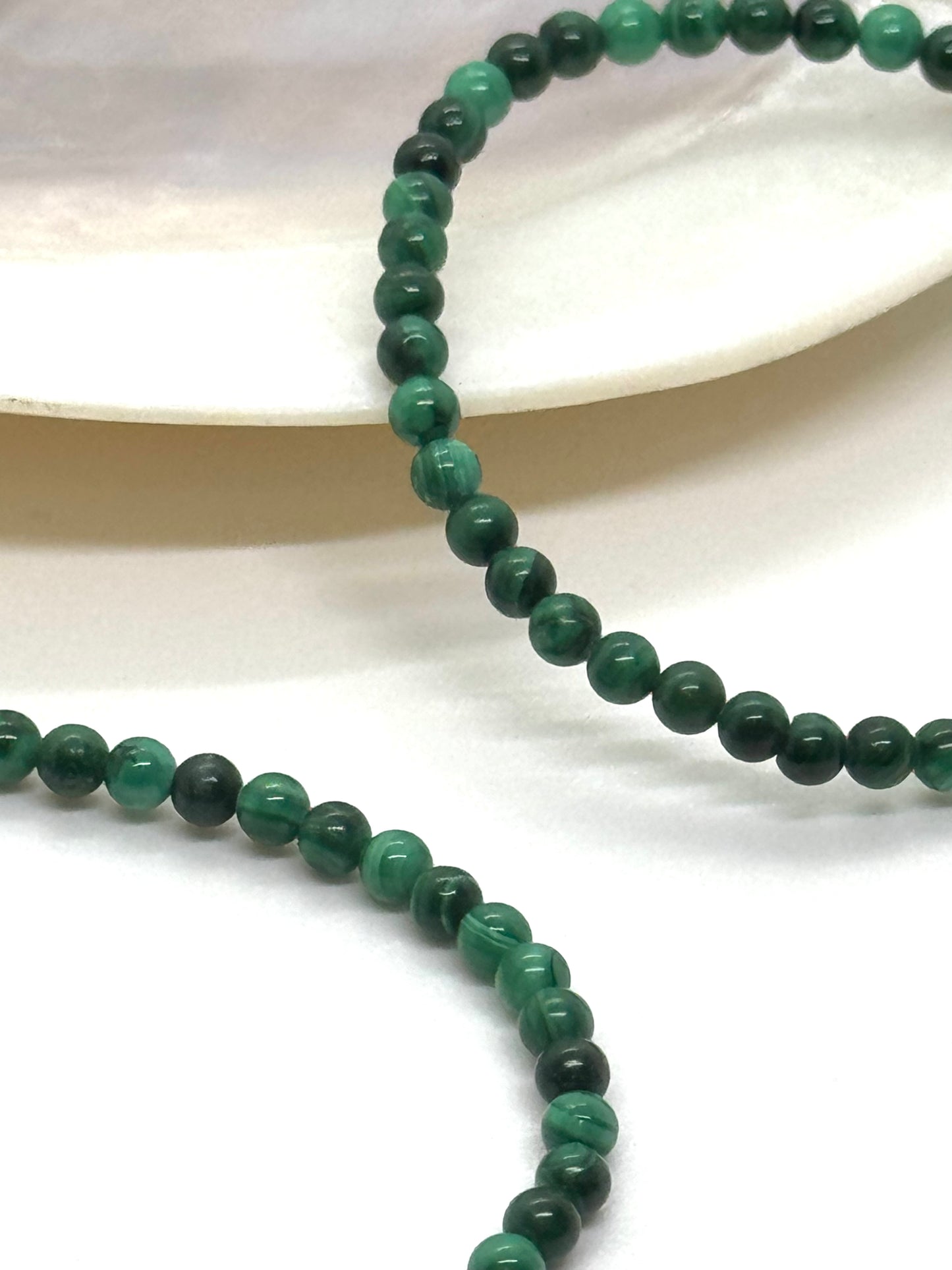 Bracelet en perles Malachite - 04mm