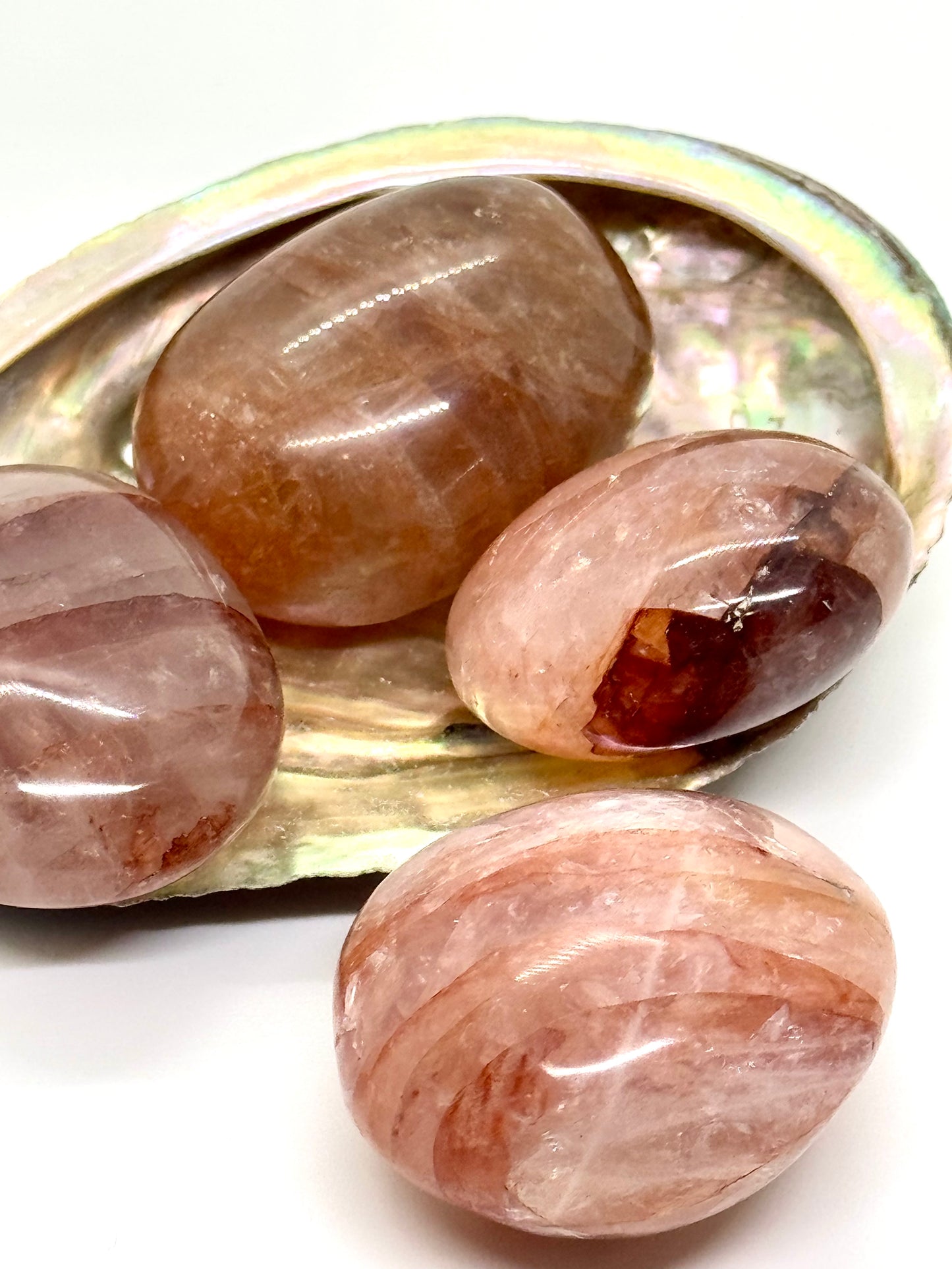 Galet Quartz Hématoïde