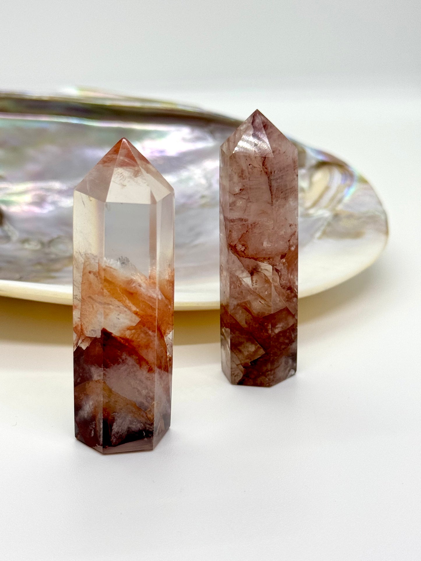 Pointe Quartz Hématoïde