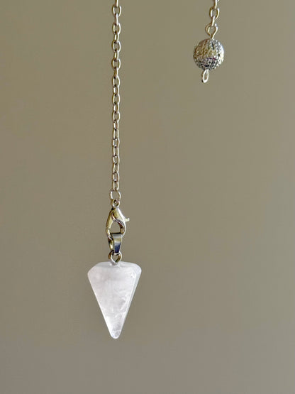 Pendule Quartz rose