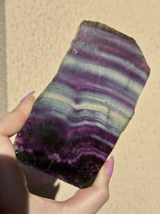 Plaque Fluorite