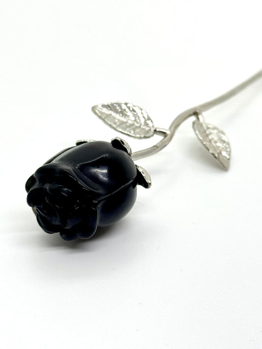 Rose Obsidienne noire 🌹