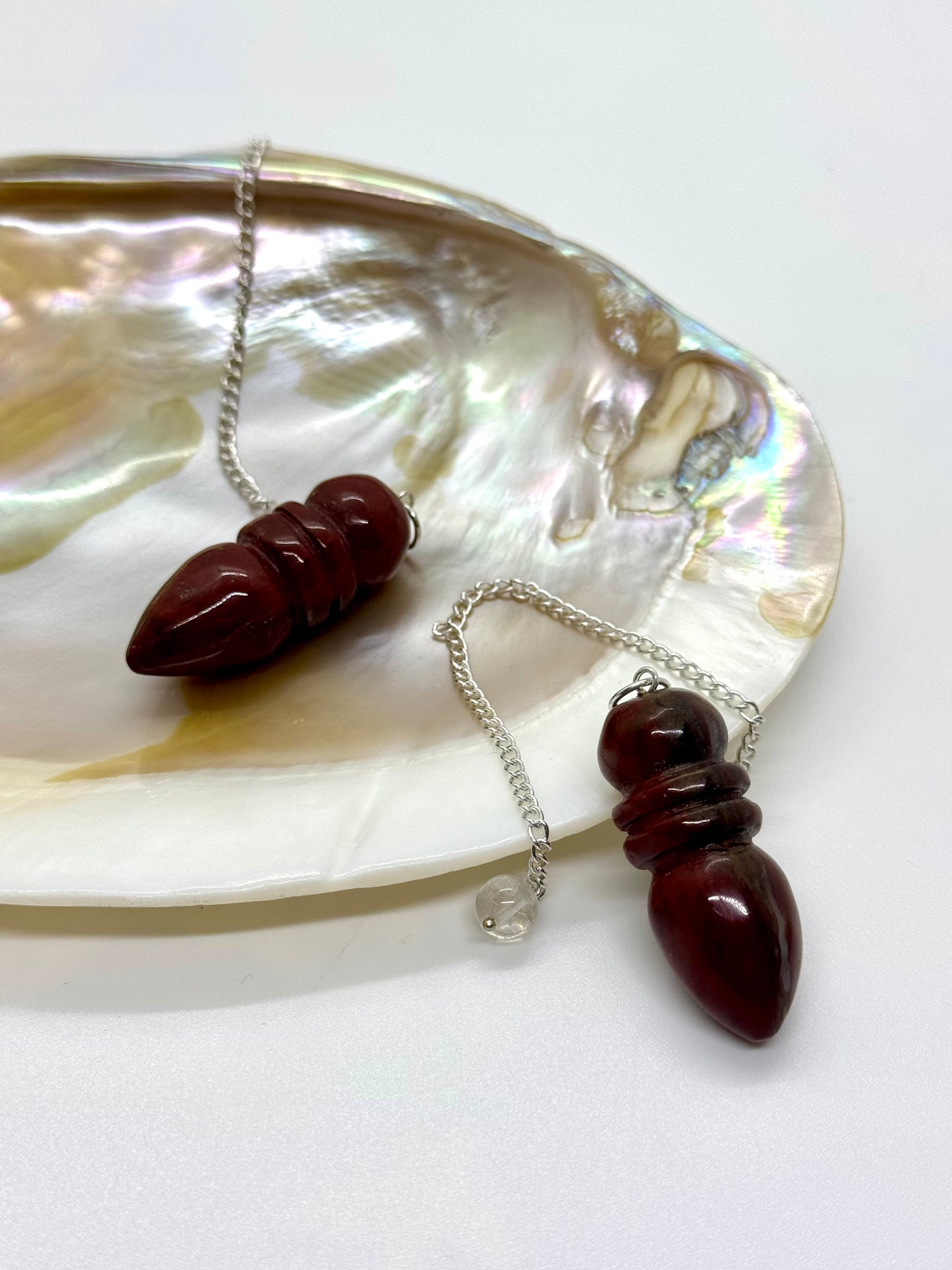 Pendule Égyptien Jaspe rouge