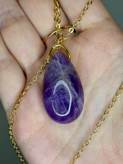 Sautoir Améthyste