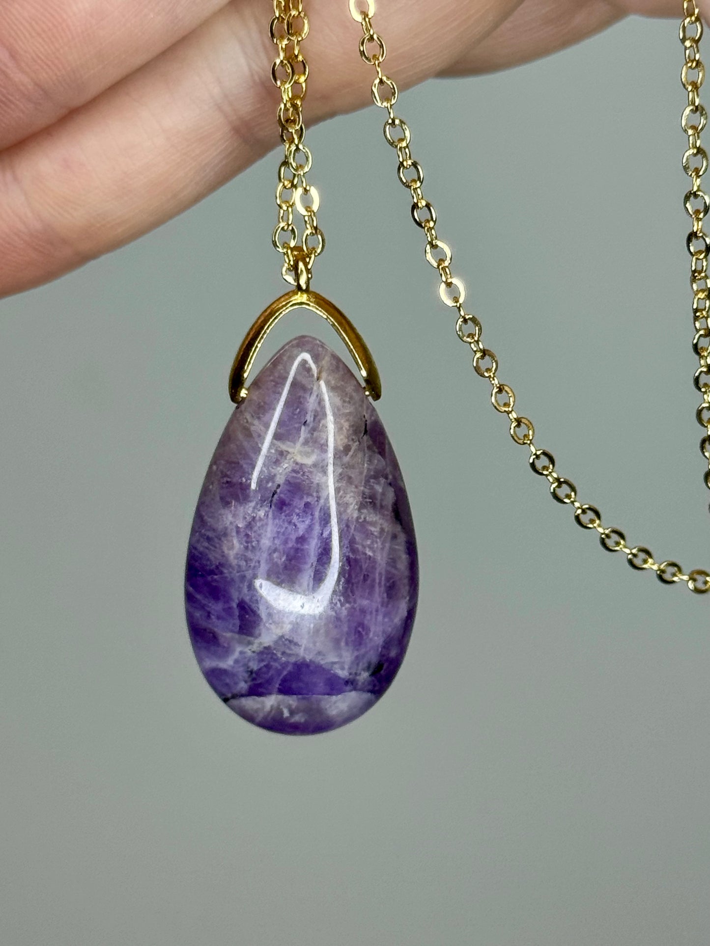 Sautoir Améthyste