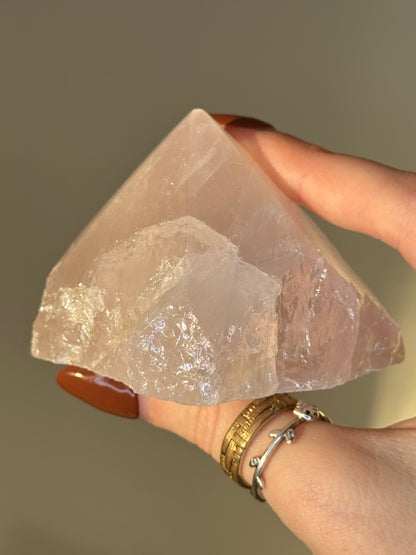 Pointe Quartz rose AURA - modèle 2